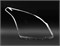 Стекло для фары Toyota Land Cruiser Prado 120 (2002-2009) правое (R), 1шт 1322