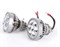 Светодиодные модули LED дальнего света с ДХО (DRL), H7/H4, 21Вт, универсальный, с ходовым огнем (комплект, 2шт) 1781