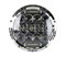 Светодиодная фара GSR-LED-7 дюймов-75W-RL Chrome, CREE, DRL, 1шт 2044
