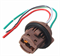 Разъем T20/W21W 7443 (2 контакта, пластиковый поворотный с проводами), 1шт RPP-14