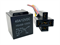 Реле 5-контактное 40A/12VDC в сборе с колодкой, 1шт Socket-108