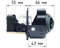 Билед модули Aozoom МИНИ-Q1 3.0 дюйма, 2 чипа, 5500K, 12V, 53W/62W, крепление 3R (комплект, 2шт) Q1