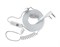 Гарнитура Kenwood EMC-PRO White (белая) скрытого ношения (с прозрачным звуководом) 2162