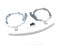 Toyota Land Cruiser Prado 150 (2017-2022) LED Тип 3 переходные рамки для замены линз (комплект, 2шт) R-N167T3V