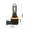 Светодиодные лампы H8/H9/H11 Optima LED QVANT, 5000K, 12-24V (комплект, 2шт) OQH11