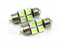 Светодиодная лампа C5W 31мм-4 SMD5050, 1шт 213