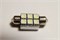 Светодиодная лампа C5W 36мм-6 CANBUS SMD5050 c обманкой 198