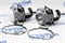 Набор Bi-Led линз Subaru Legacy Outback B14 (2009-2015) Aozoom A3+ MAX 2020 Intelligent New с переходными рамками (ремкомплект) 2438