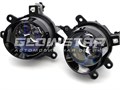 Светодиодные ПТФ Sariti N5 Blue Lens, 3.0 дюйма, 12V, 45/76W, 6000K, крепление Toyota/Lexus (комплект, 2шт) SN5-BL-TL
